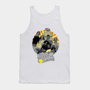 Retro Vintage Dazed and Confused Grey Tank Top